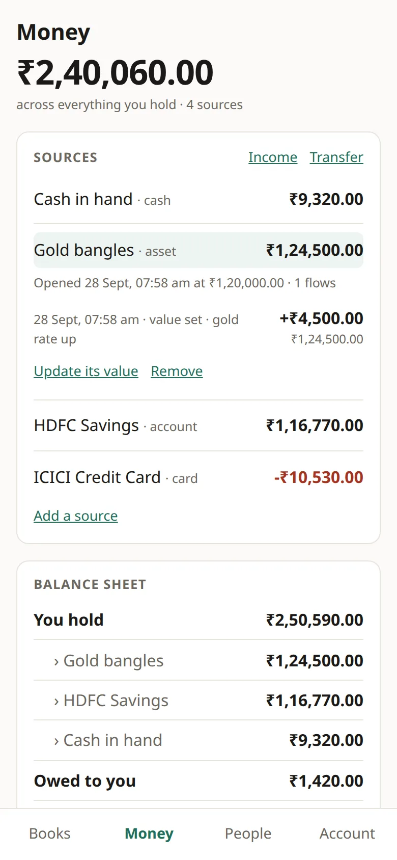 Gold bangles statement: value set to ₹1,24,500